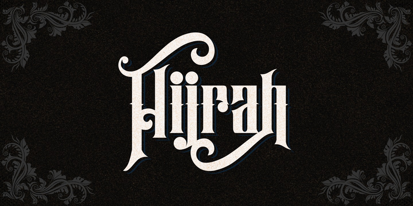 Ejemplo de fuente Hijrah #1